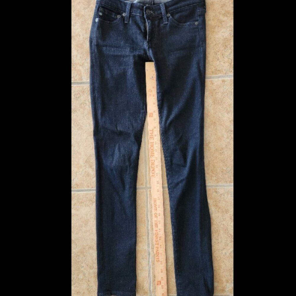 Adriano Goldschmied Black Skinny Jeans Size 25R